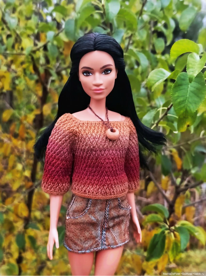 Вязаная одежда для кукол - часть одиннадцатая - осень 2025
