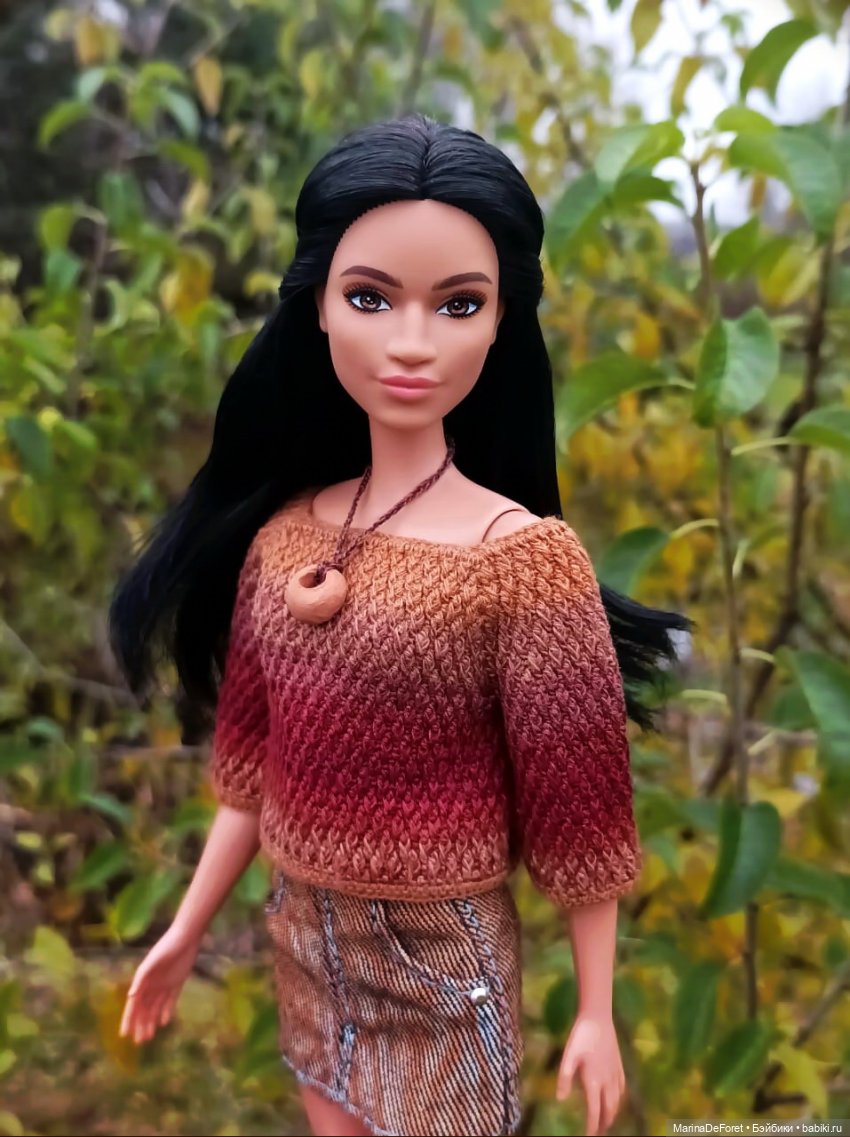 Вязаная одежда для кукол - часть одиннадцатая - осень 2025