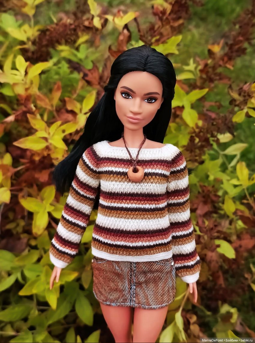 Вязаная одежда для кукол - часть одиннадцатая - осень 2025 (фото 9)