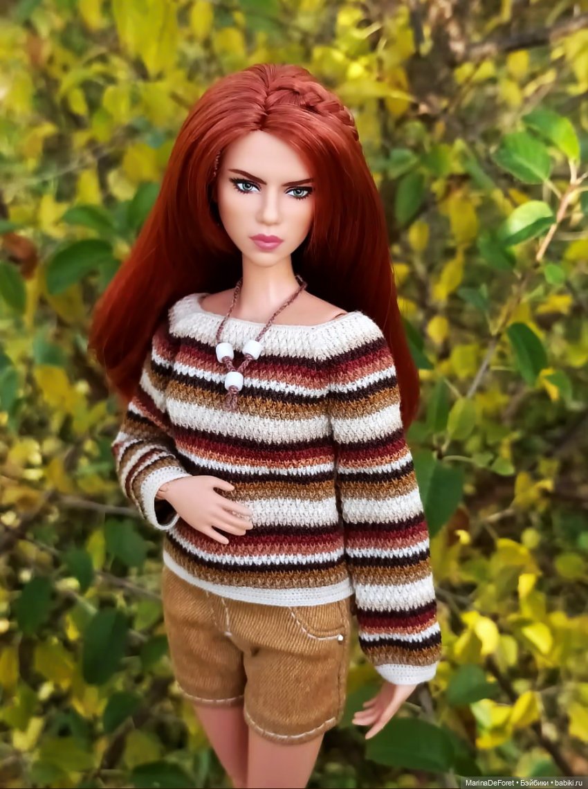 Вязаная одежда для кукол - часть одиннадцатая - осень 2025 (фото 7)