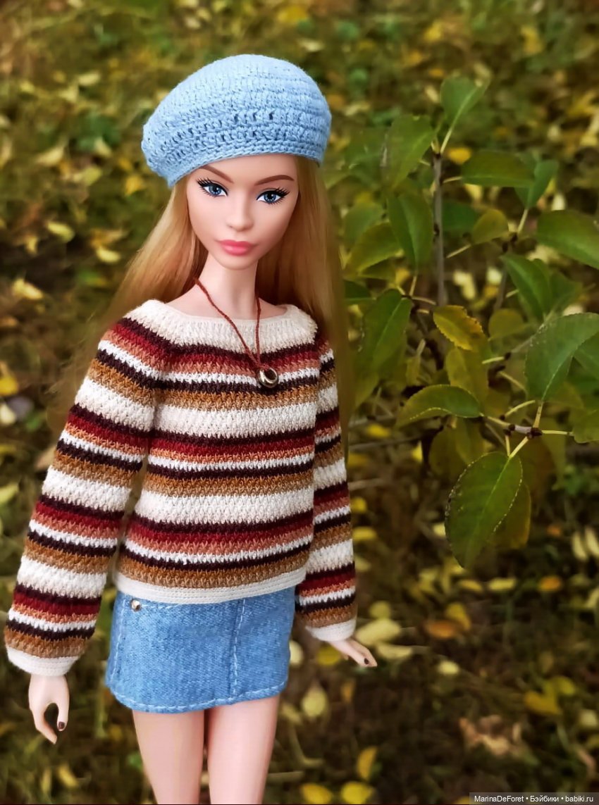 Вязаная одежда для кукол - часть одиннадцатая - осень 2025 (фото 2)