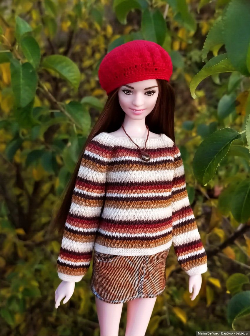 Вязаная одежда для кукол - часть одиннадцатая - осень 2025 (фото 5)