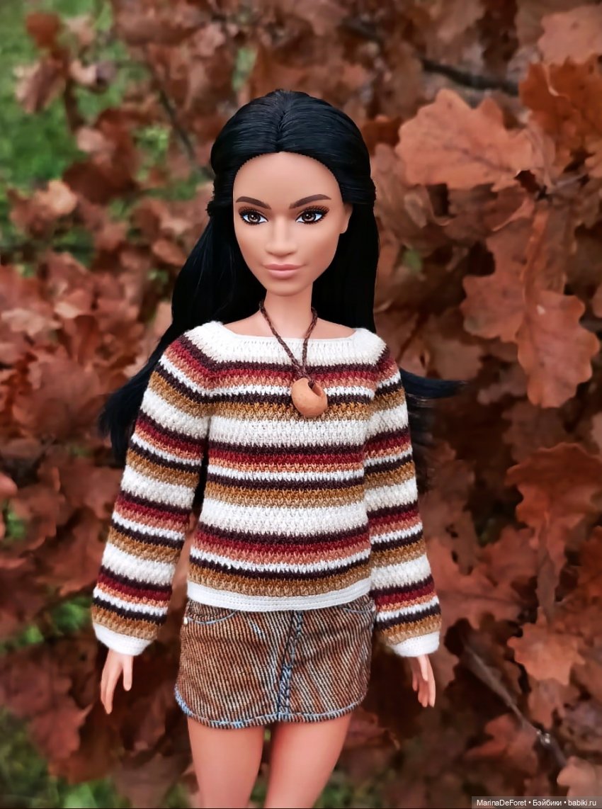 Вязаная одежда для кукол - часть одиннадцатая - осень 2025 (фото 10)