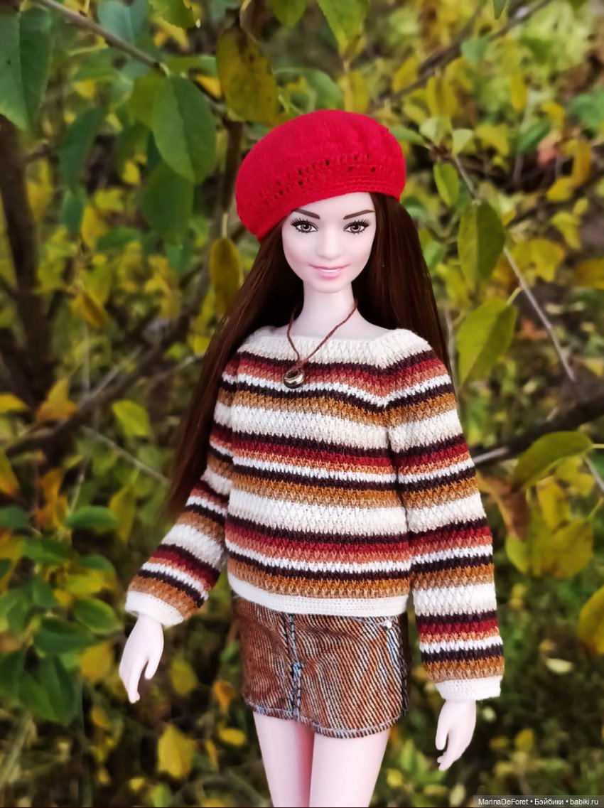 Вязаная одежда для кукол - часть одиннадцатая - осень 2025 (фото 3)
