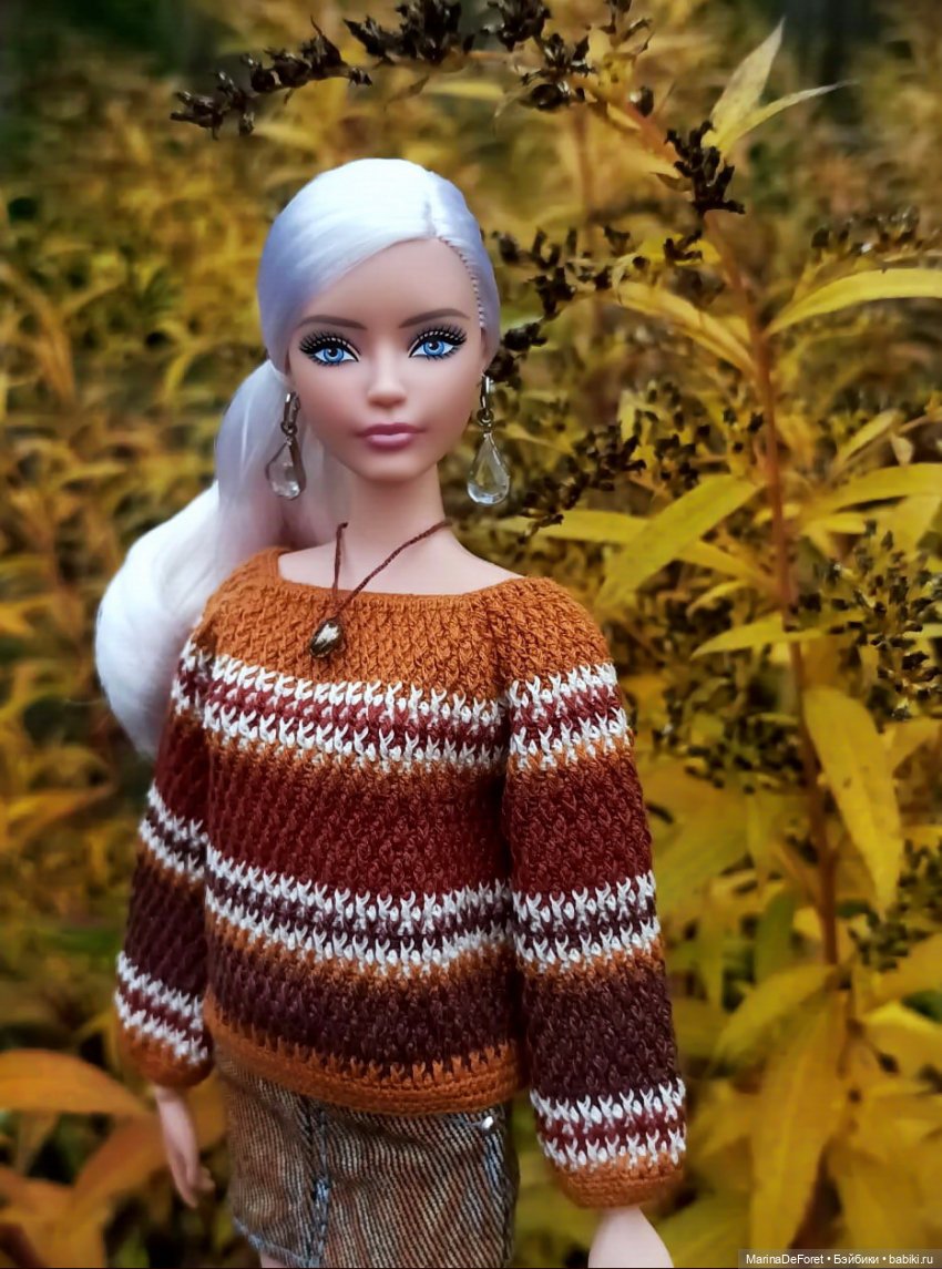 Вязаная одежда для кукол - часть двенадцатая - осень 2025
