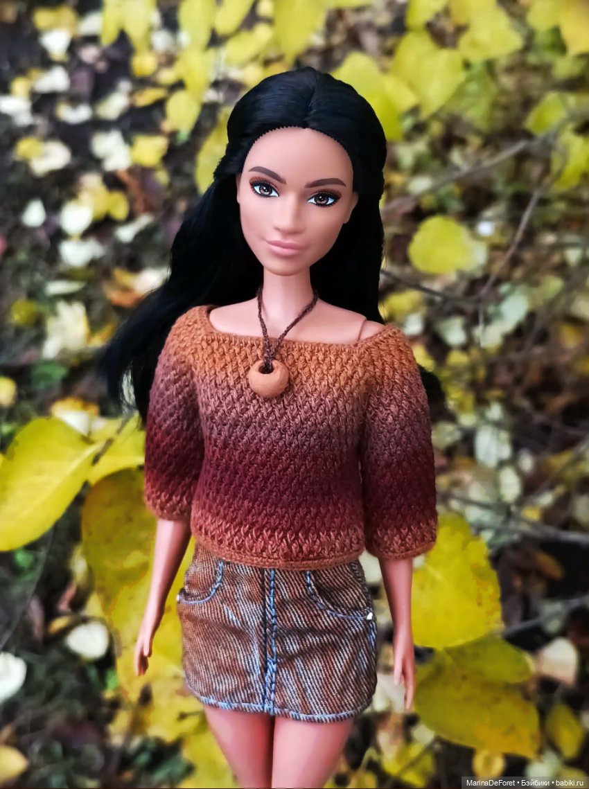 Вязаная одежда для кукол - часть одиннадцатая - осень 2025