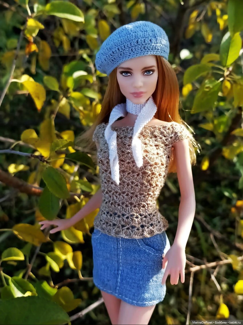 Вязаная одежда для кукол - часть двенадцатая - осень 2025