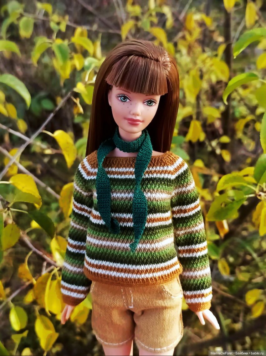 Вязаная одежда для кукол - часть двенадцатая - осень 2025