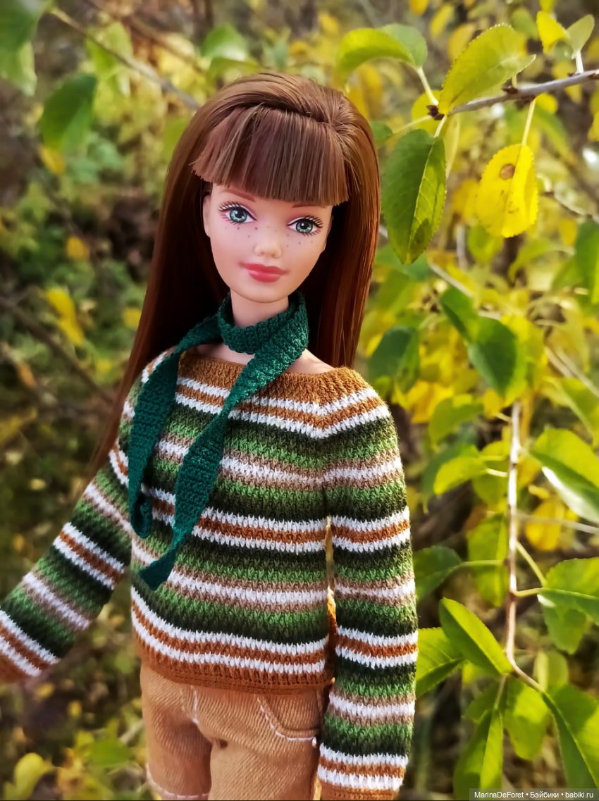 Вязаная одежда для кукол - часть двенадцатая - осень 2025
