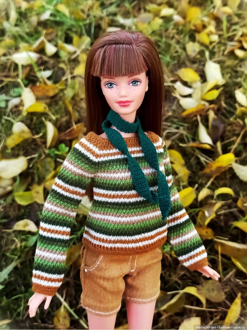 Вязаная одежда для кукол - часть двенадцатая - осень 2025