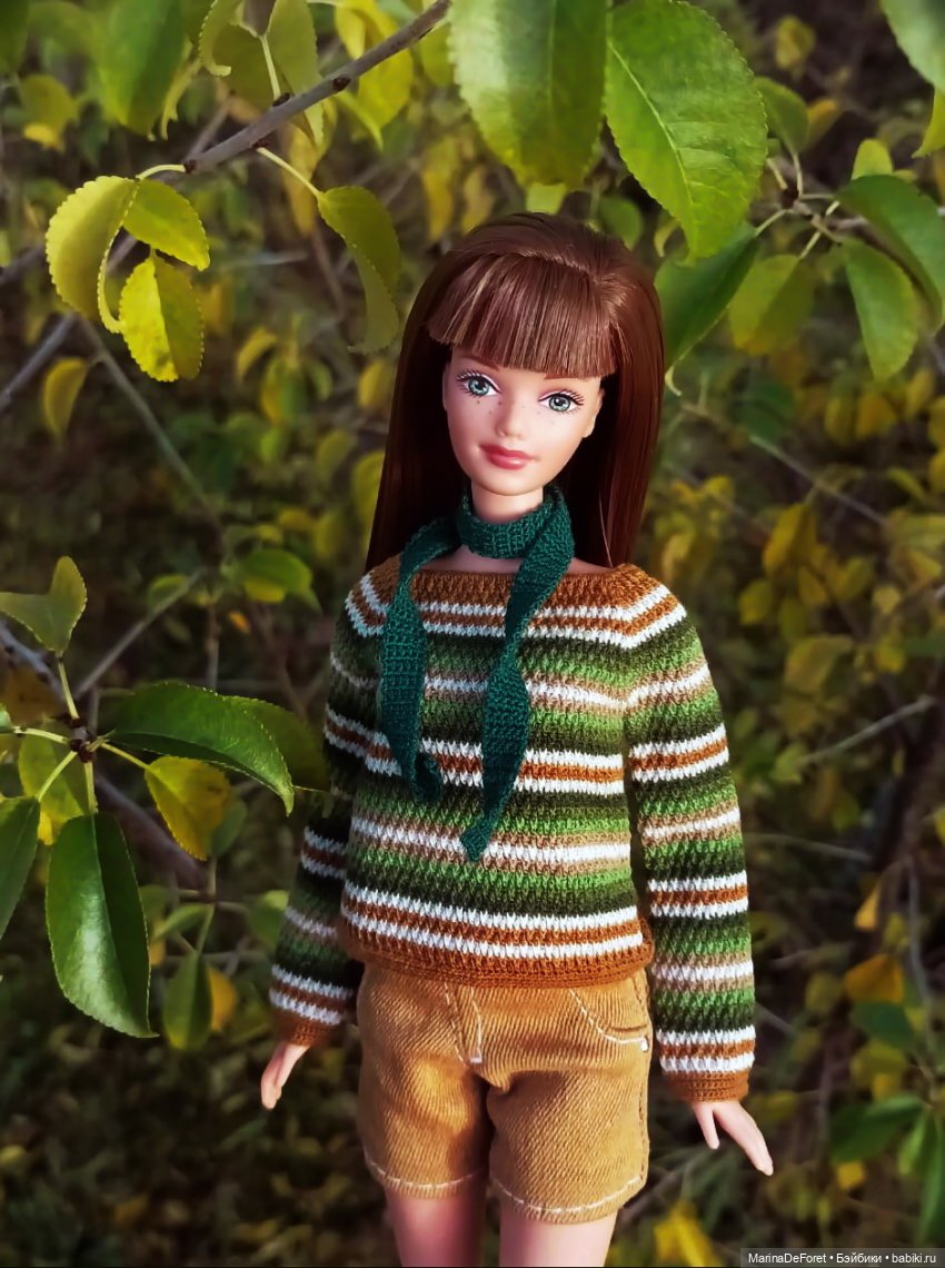 Вязаная одежда для кукол - часть двенадцатая - осень 2025
