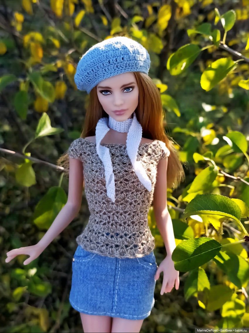 Вязаная одежда для кукол - часть двенадцатая - осень 2025