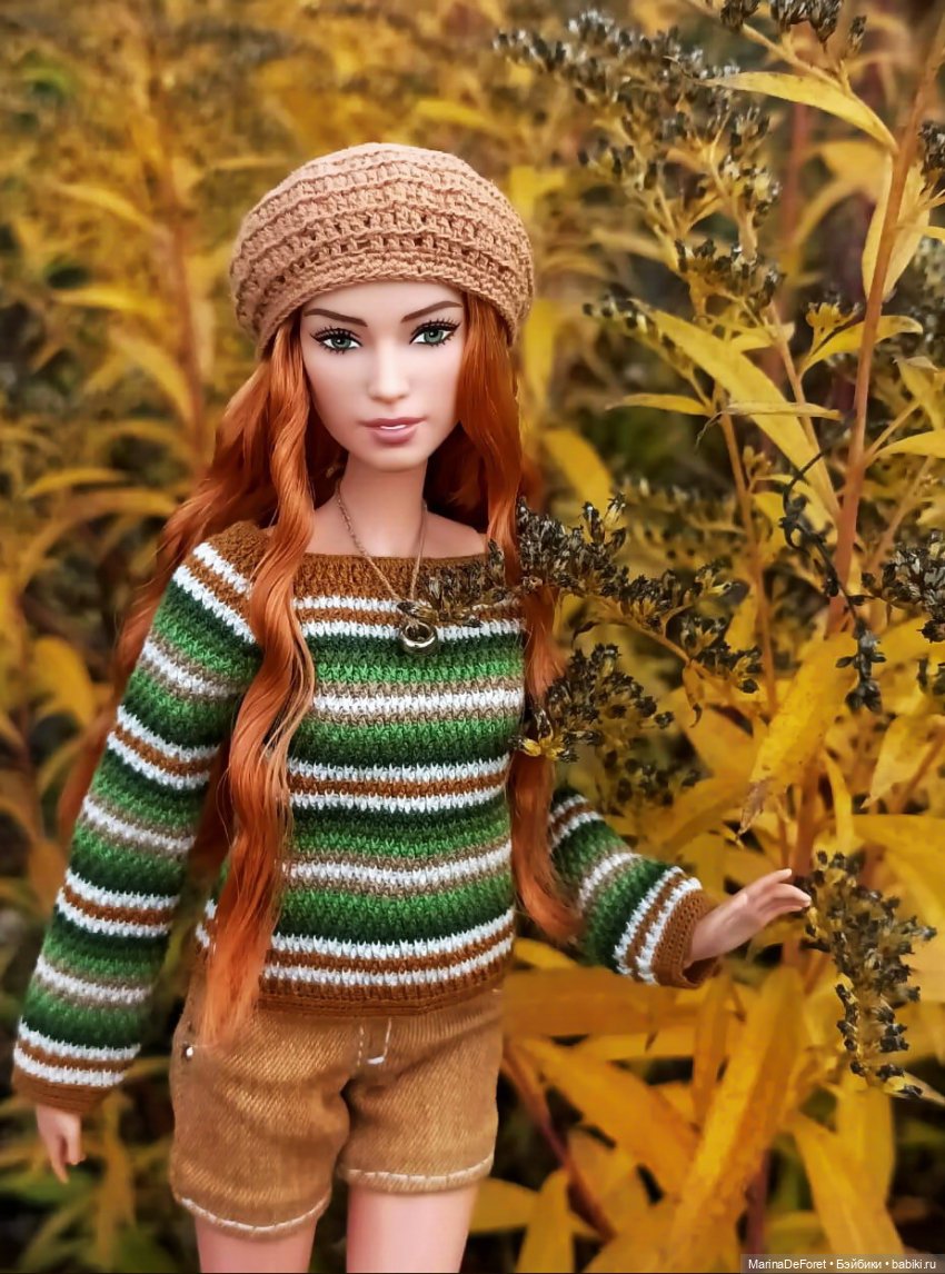 Вязаная одежда для кукол - часть двенадцатая - осень 2025