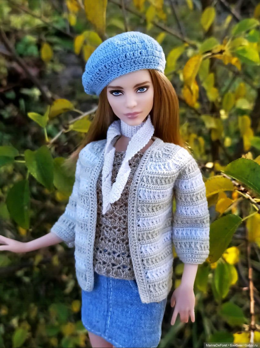 Вязаная одежда для кукол - часть двенадцатая - осень 2025