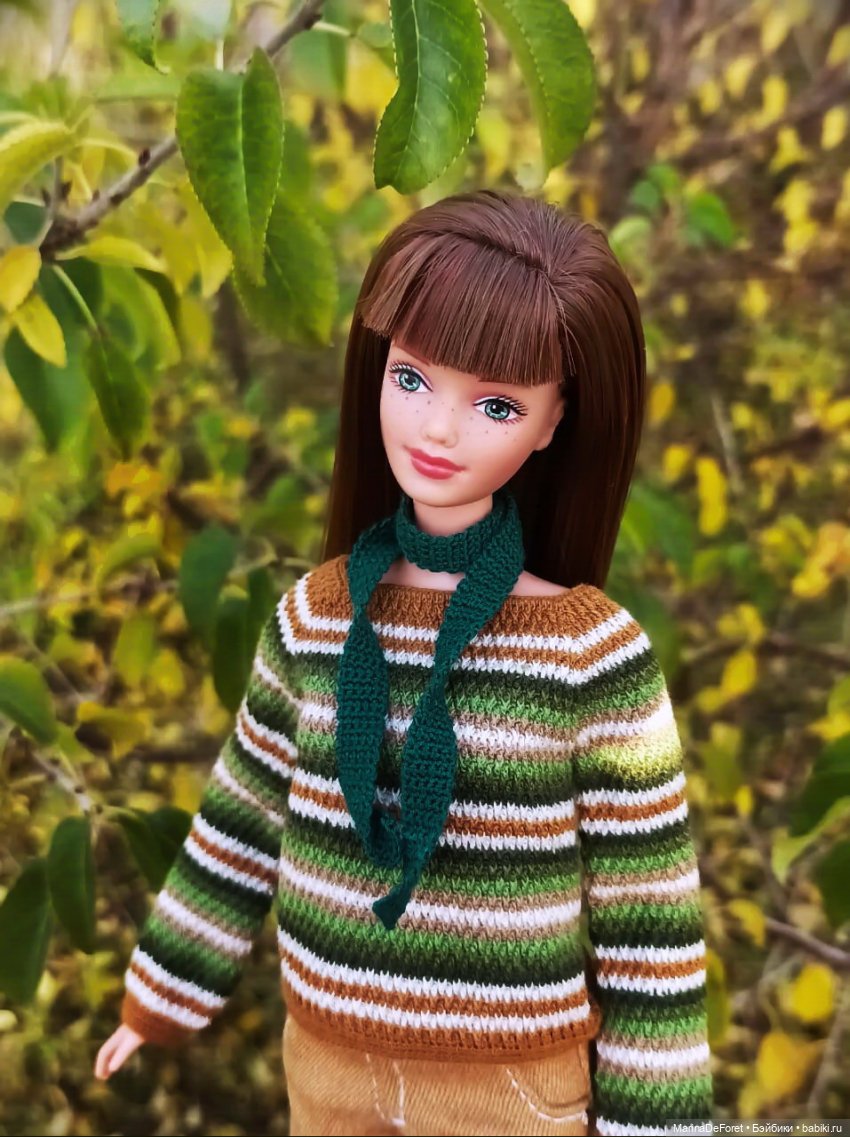 Вязаная одежда для кукол - часть двенадцатая - осень 2025
