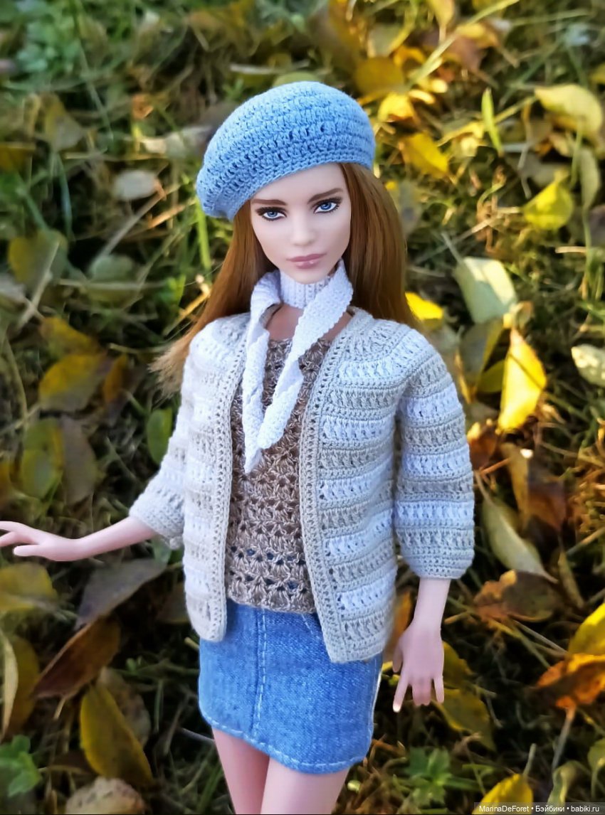 Вязаная одежда для кукол - часть двенадцатая - осень 2025