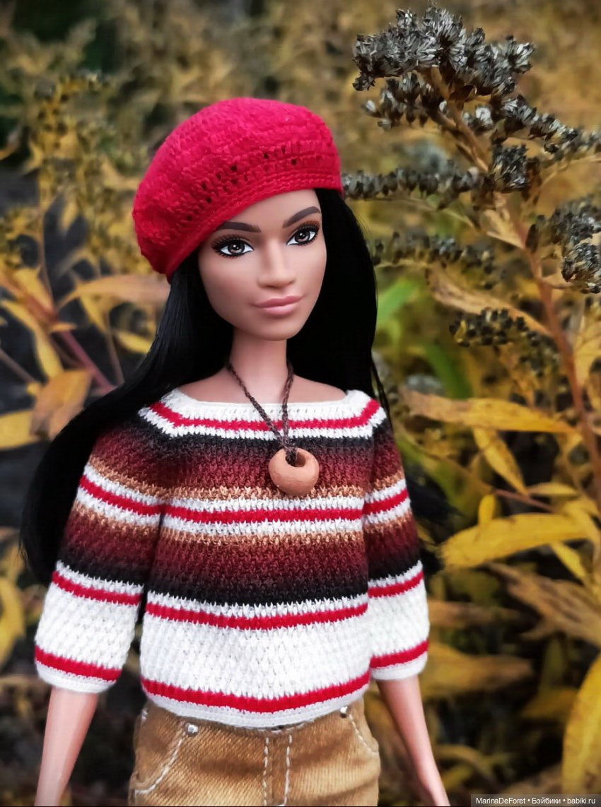 Вязаная одежда для кукол - часть двенадцатая - осень 2025