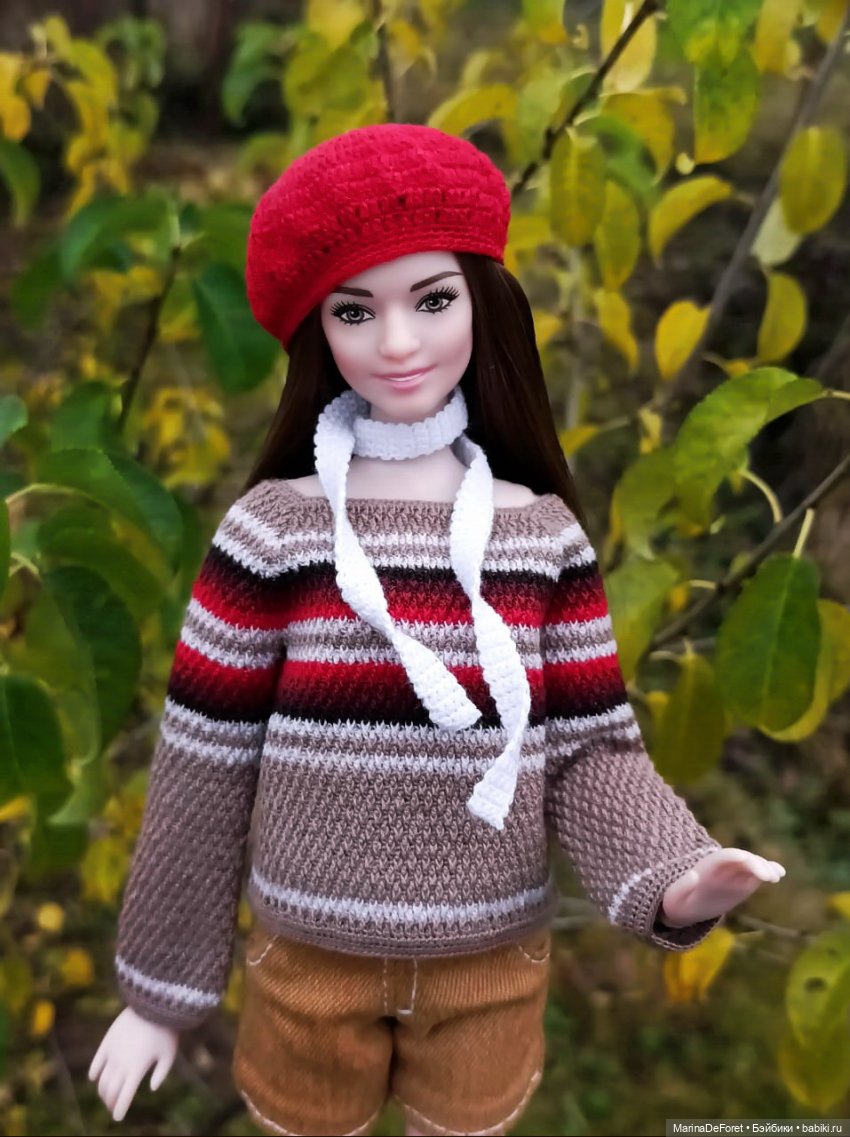 Вязаная одежда для кукол - часть двенадцатая - осень 2025
