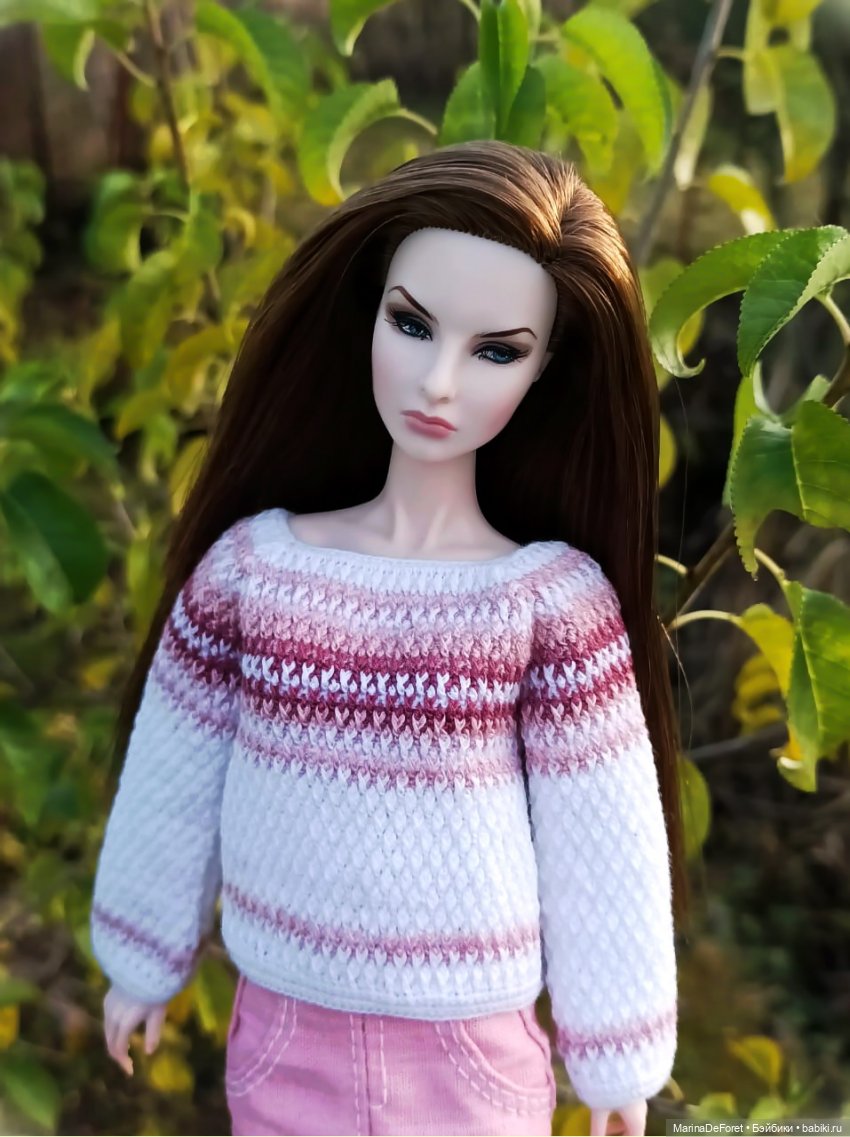 Вязаная одежда для кукол - часть двенадцатая - осень 2025