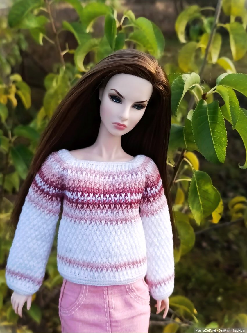 Вязаная одежда для кукол - часть двенадцатая - осень 2025