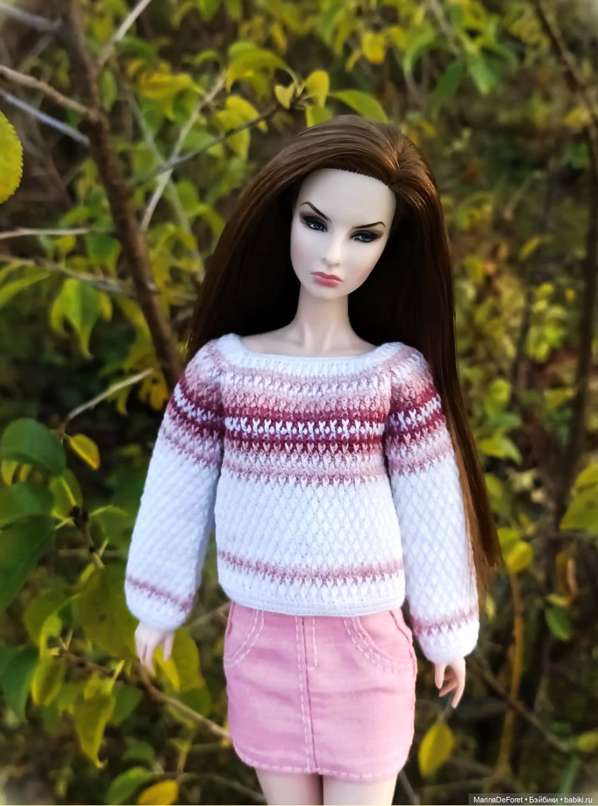 Вязаная одежда для кукол - часть двенадцатая - осень 2025