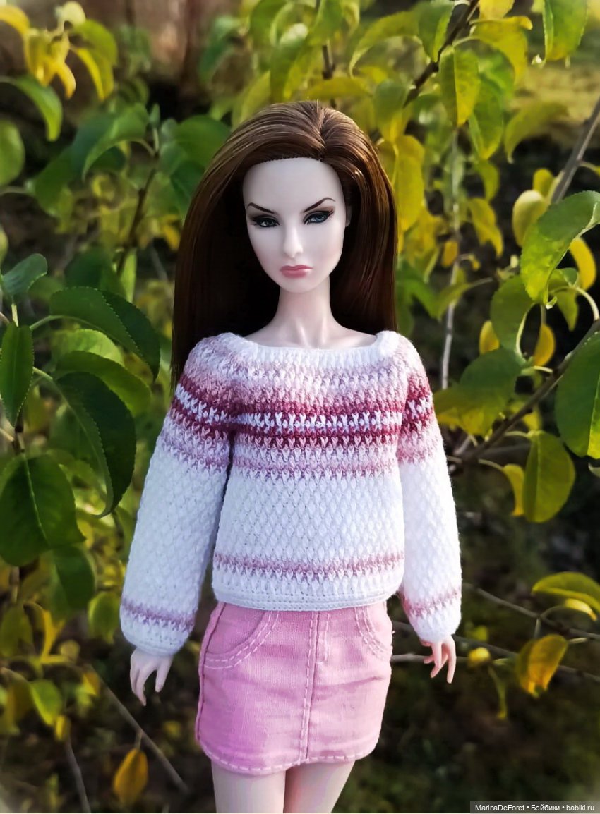 Вязаная одежда для кукол - часть двенадцатая - осень 2025
