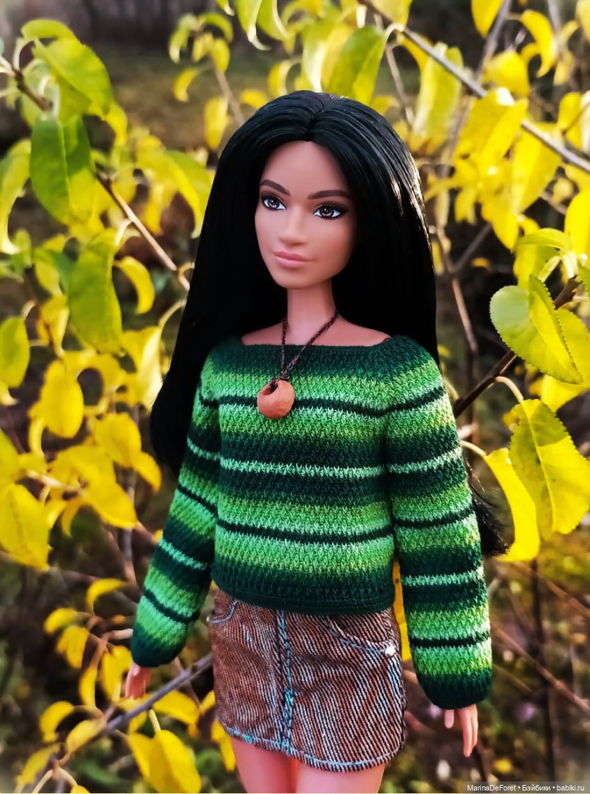 Вязаная одежда для кукол - часть четырнадцатая - конец ноября 2025