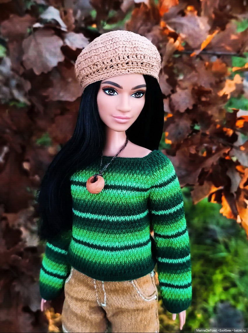 Вязаная одежда для кукол - часть четырнадцатая - конец ноября 2025