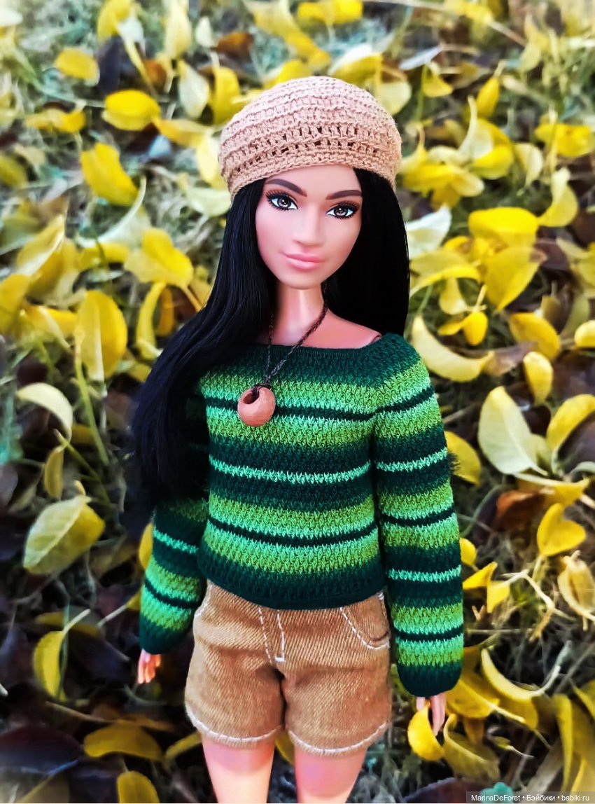 Вязаная одежда для кукол - часть четырнадцатая - конец ноября 2025