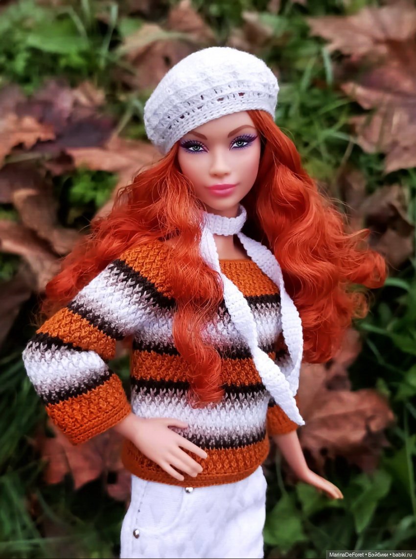 Вязаная одежда для кукол - часть четырнадцатая - конец ноября 2025