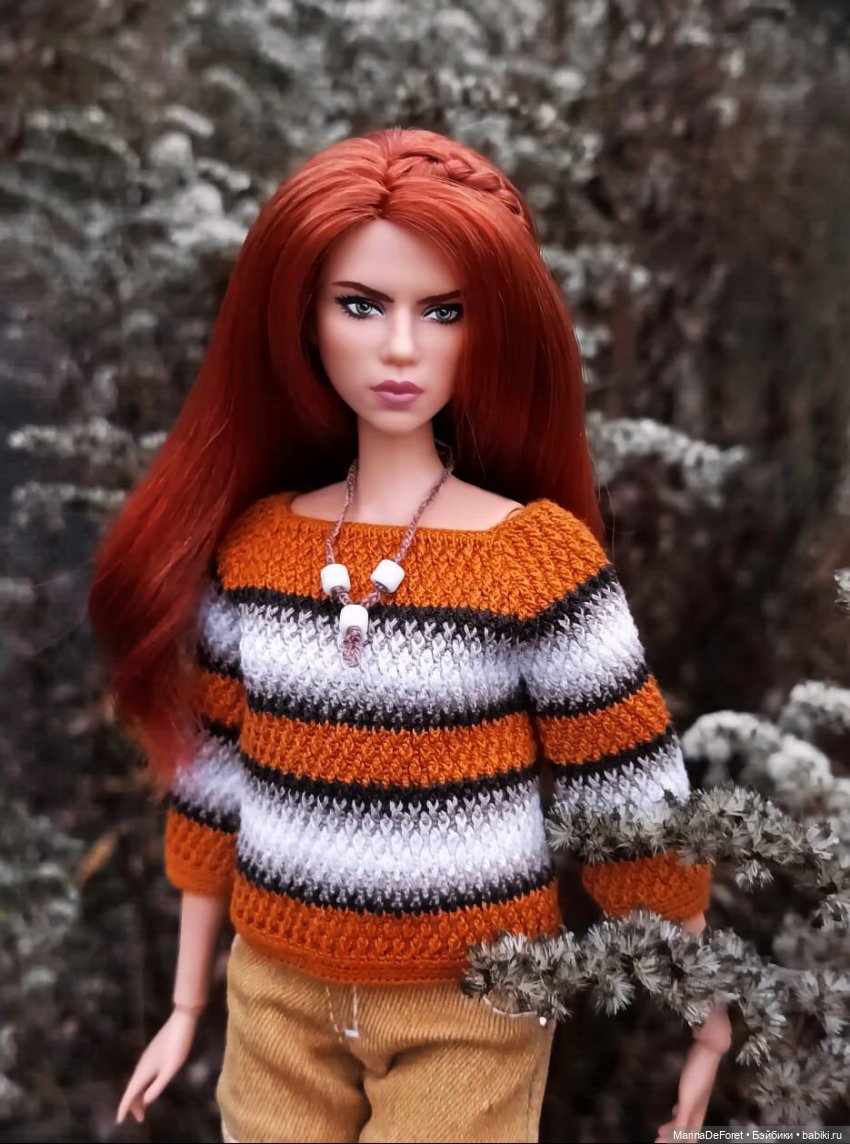 Вязаная одежда для кукол - часть четырнадцатая - конец ноября 2025