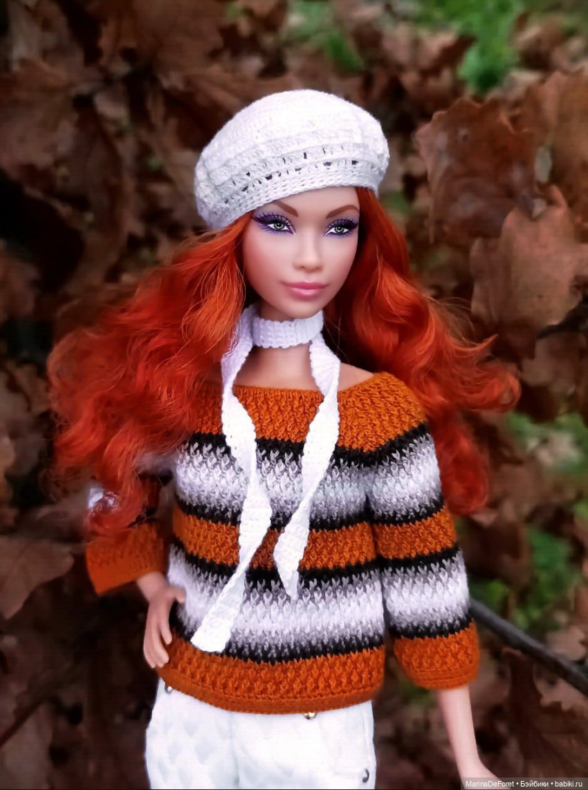 Вязаная одежда для кукол - часть четырнадцатая - конец ноября 2025