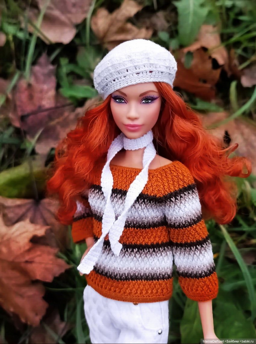 Вязаная одежда для кукол - часть четырнадцатая - конец ноября 2025