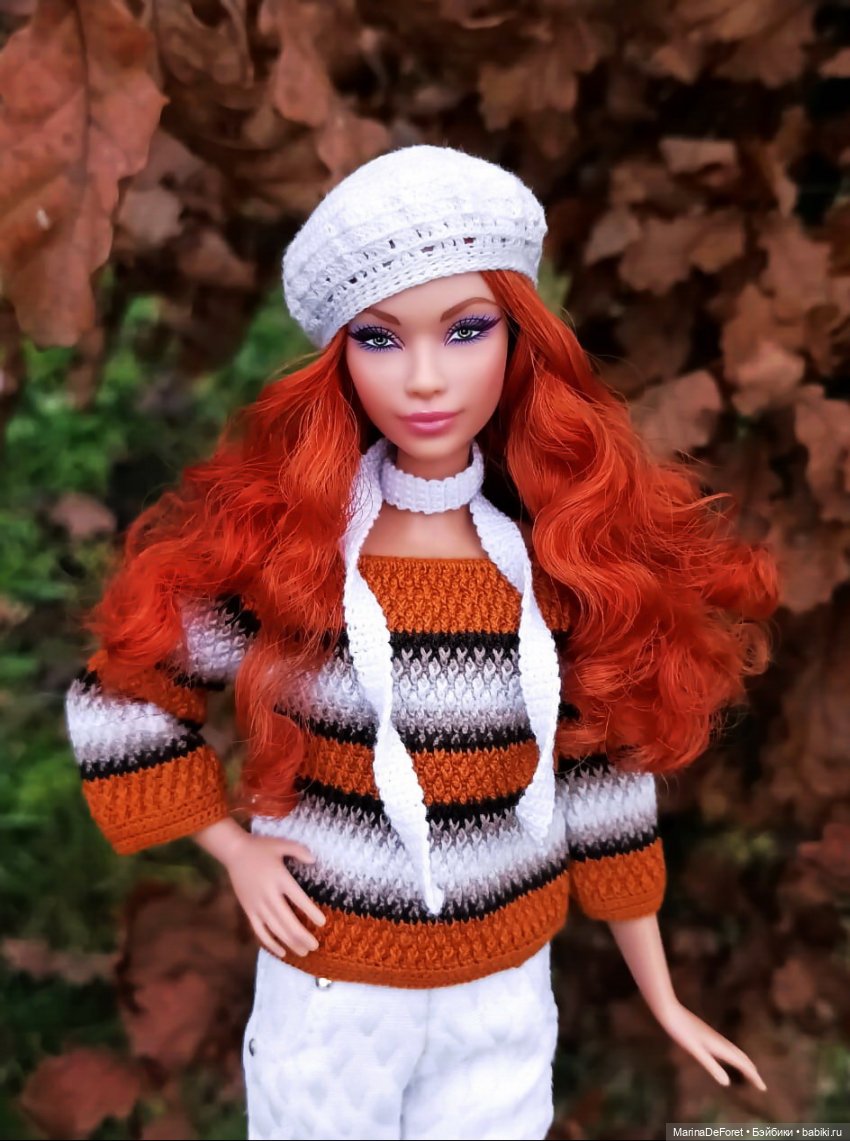 Вязаная одежда для кукол - часть четырнадцатая - конец ноября 2025