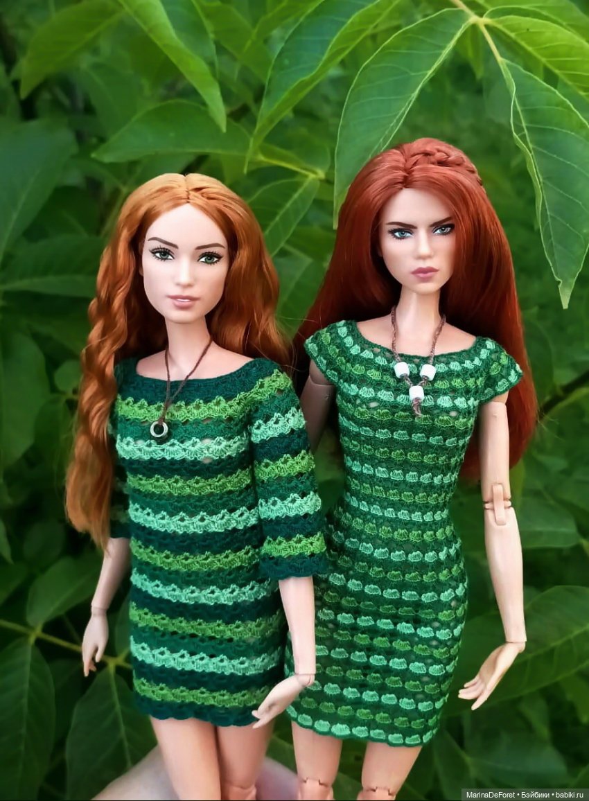 Вязаная одежда для кукол - часть тринадцатая - лето (фото 7)