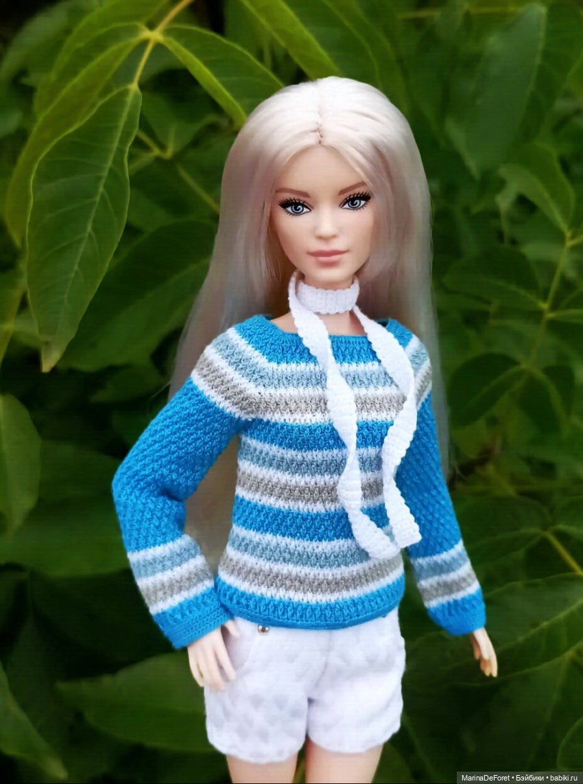 Вязаная одежда для кукол - часть тринадцатая - лето