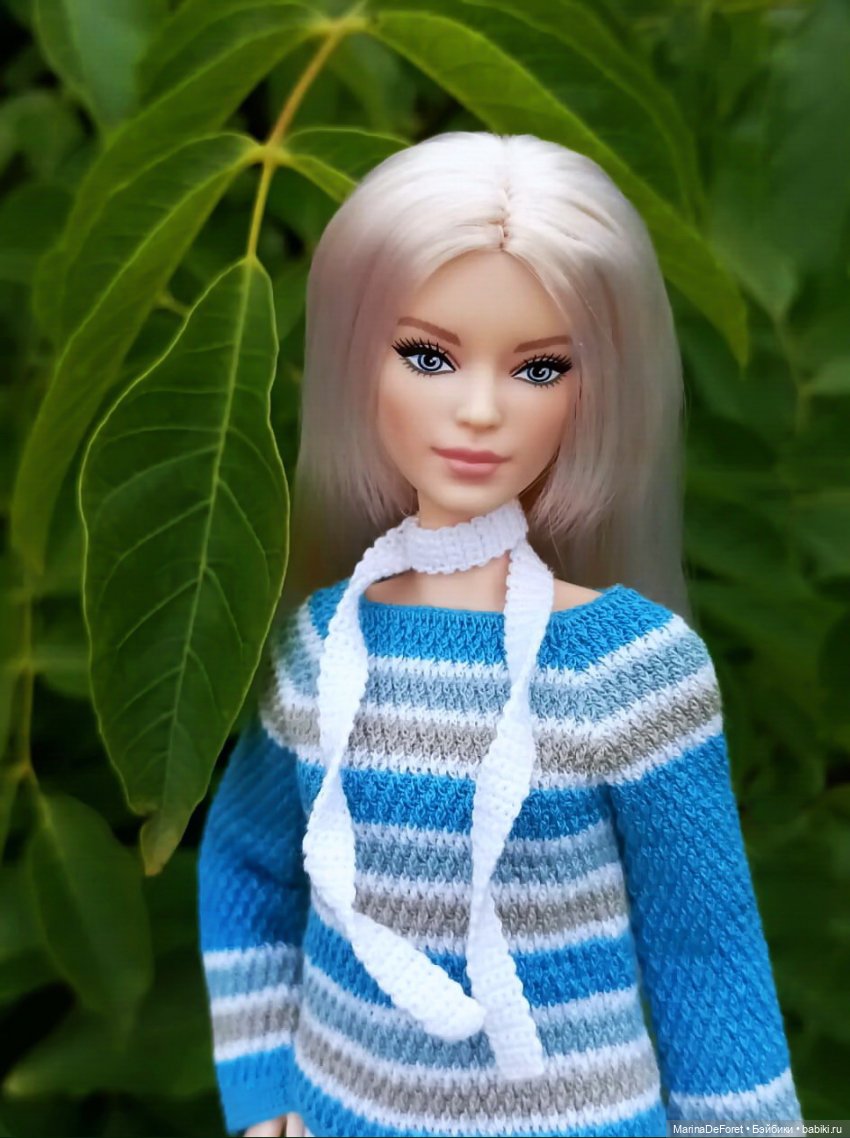 Вязаная одежда для кукол - часть тринадцатая - лето (фото 10)