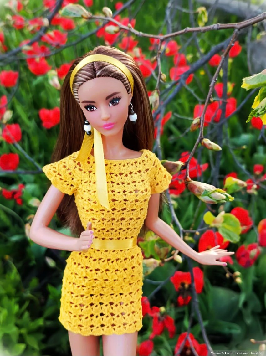 Вязаная одежда для кукол - часть тринадцатая - лето