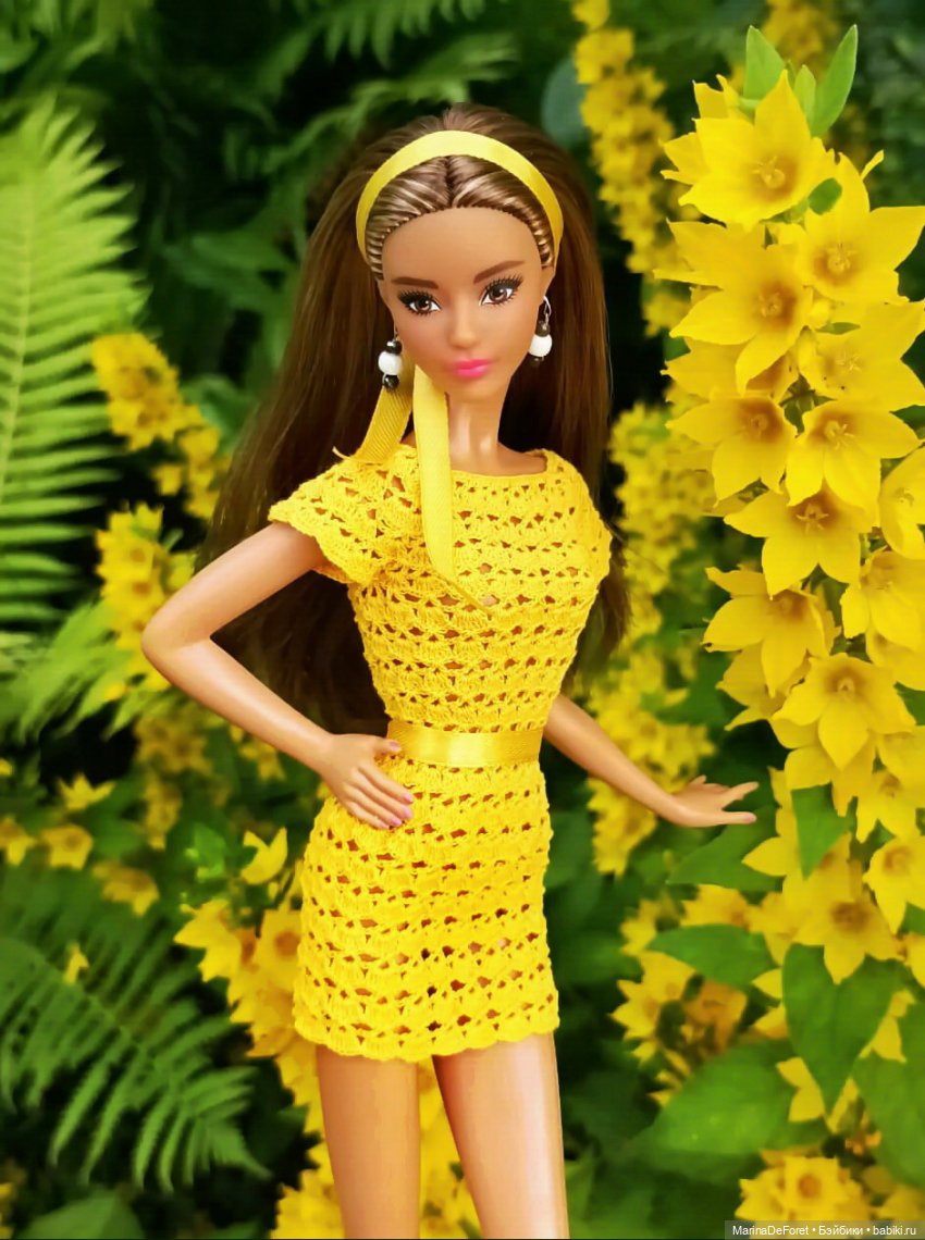 Вязаная одежда для кукол - часть тринадцатая - лето