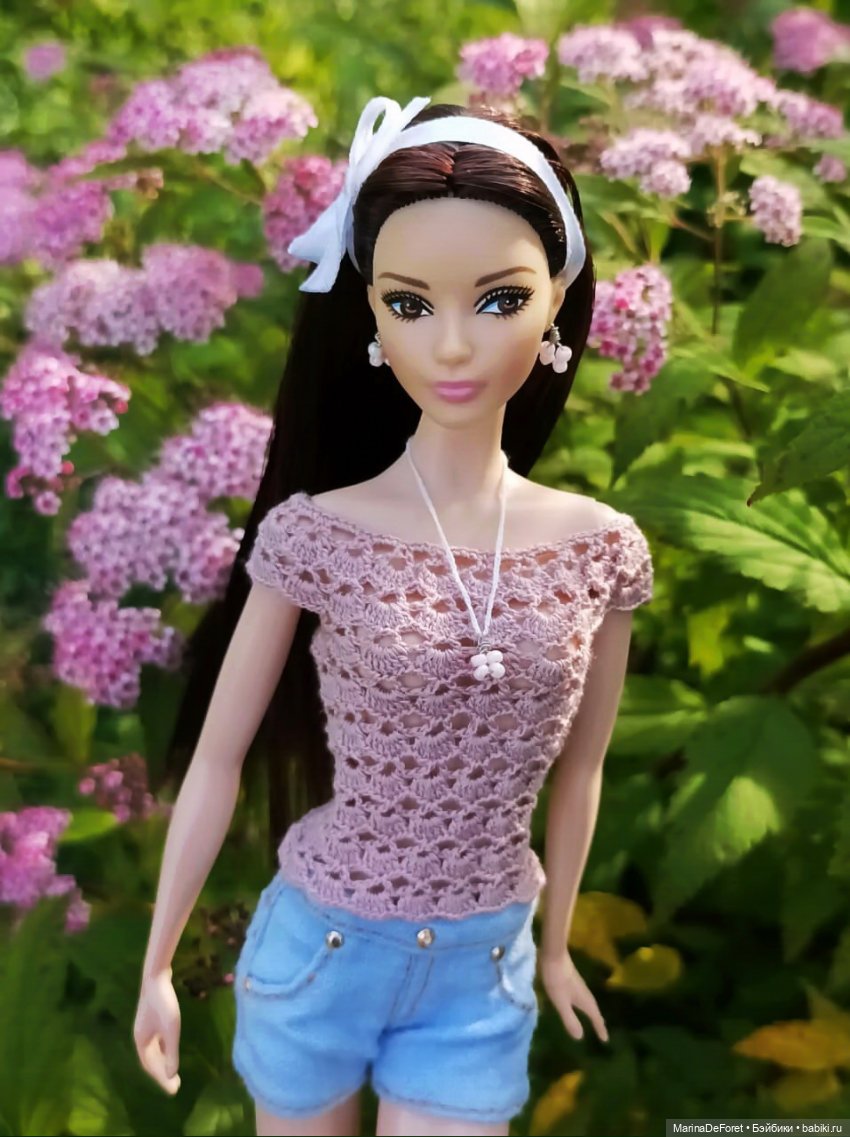 Вязаная одежда для кукол - часть тринадцатая - лето