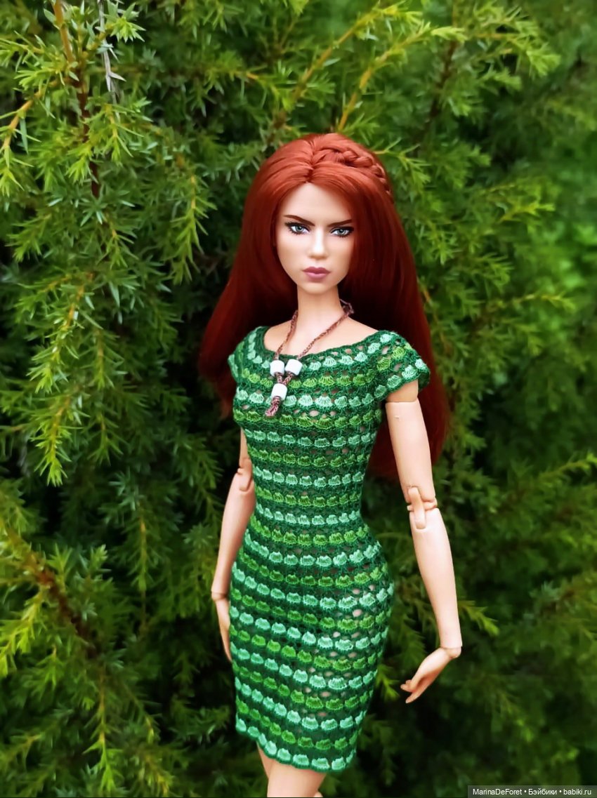 Вязаная одежда для кукол - часть тринадцатая - лето (фото 6)