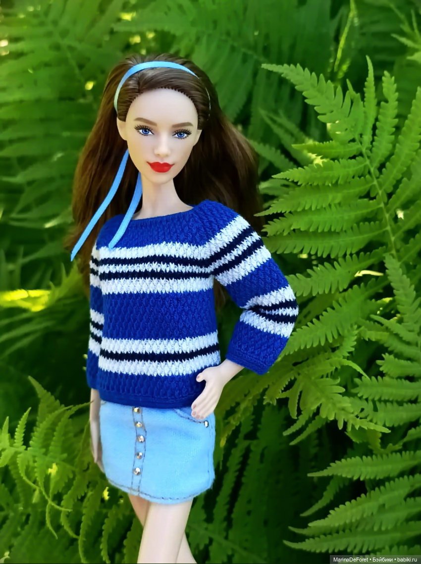 Вязаная одежда для кукол - часть тринадцатая - лето