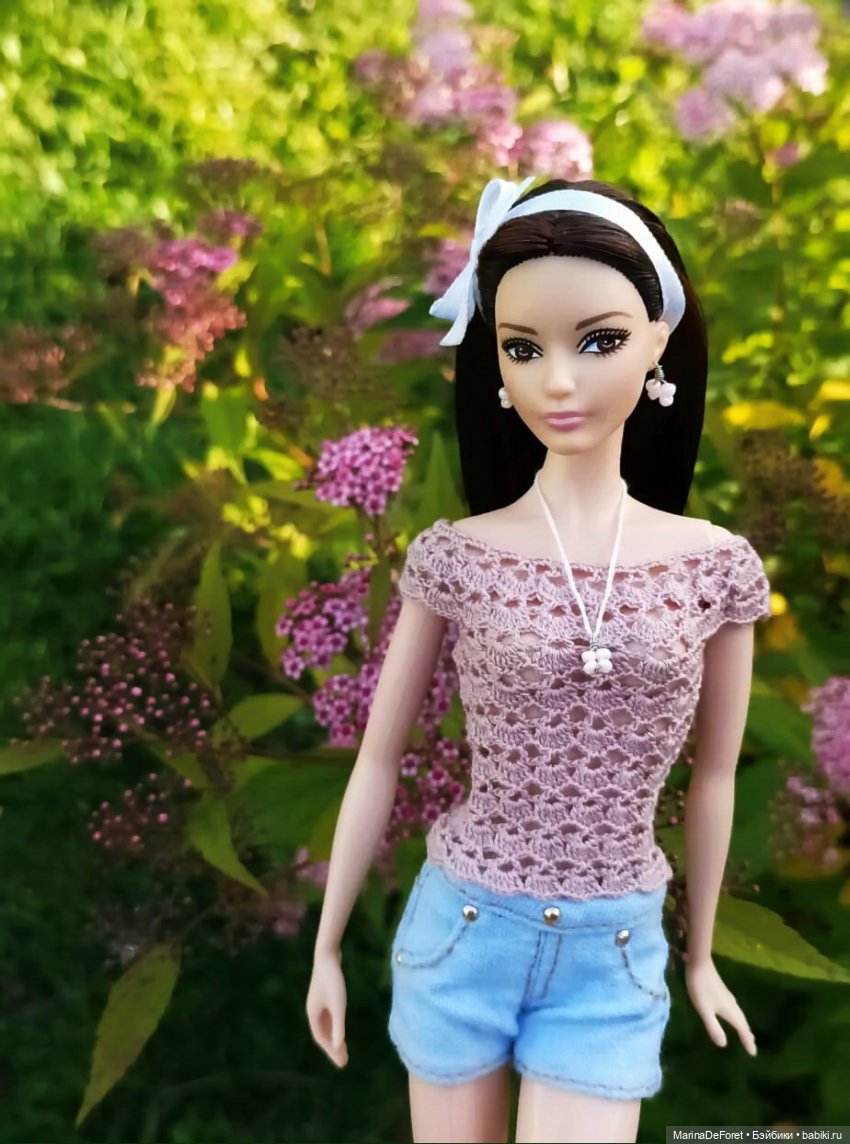 Вязаная одежда для кукол - часть тринадцатая - лето