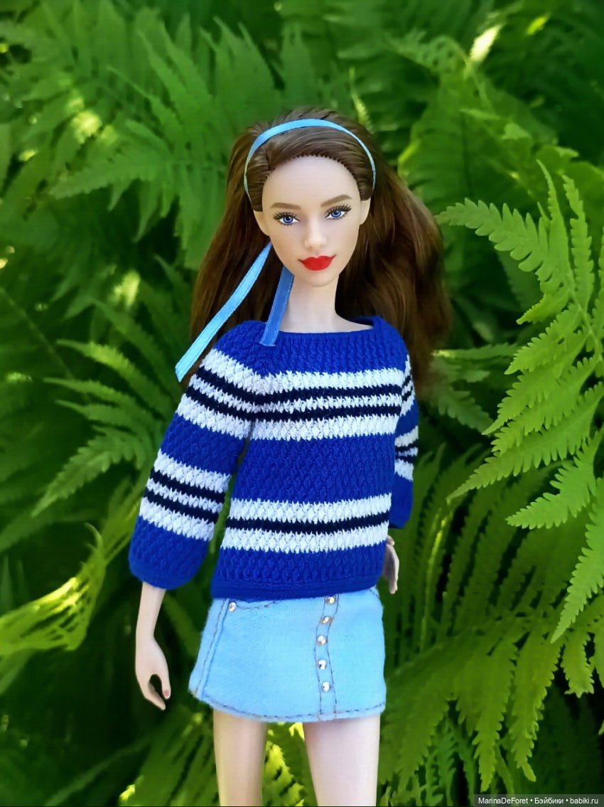 Вязаная одежда для кукол - часть тринадцатая - лето