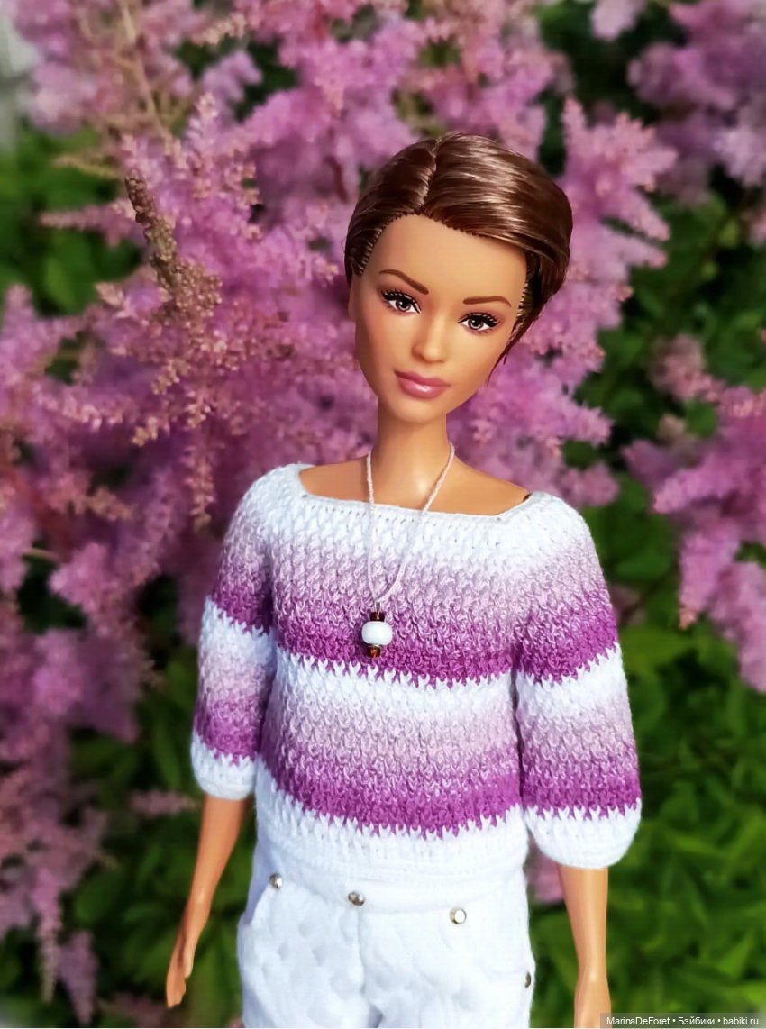 Вязаная одежда для кукол - часть тринадцатая - лето