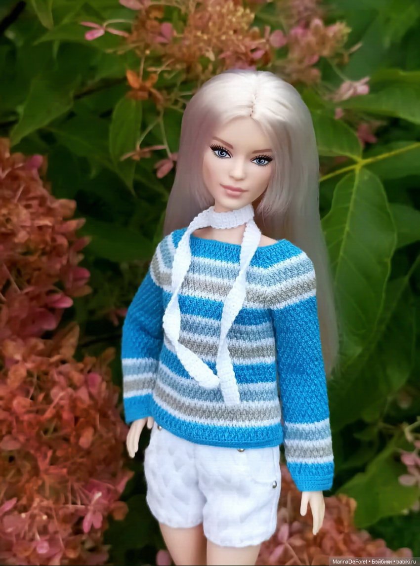 Вязаная одежда для кукол - часть тринадцатая - лето