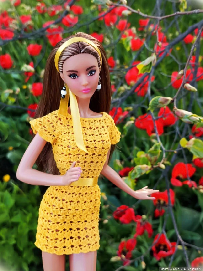 Вязаная одежда для кукол - часть тринадцатая - лето