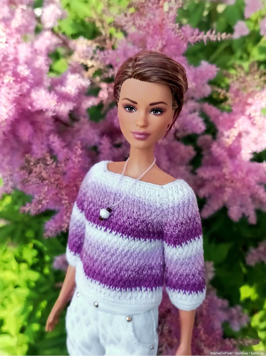 Вязаная одежда для кукол - часть тринадцатая - лето