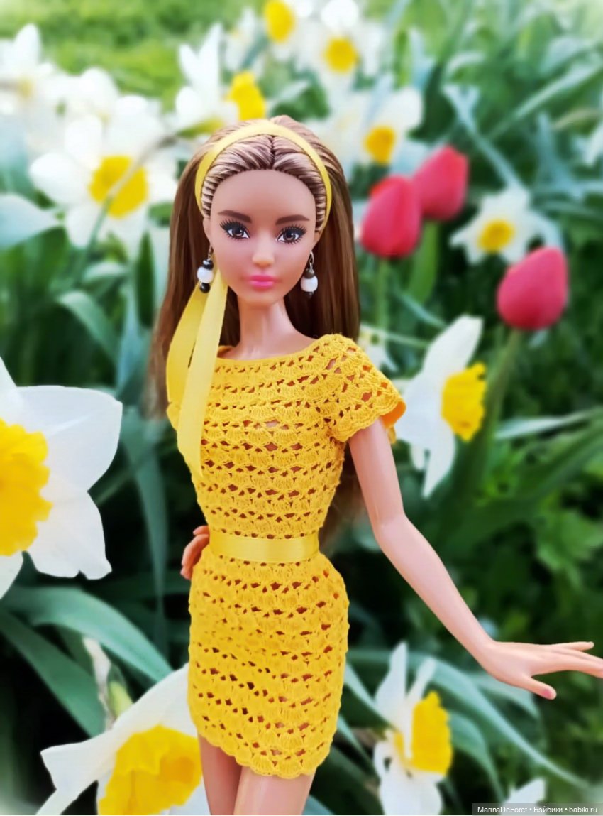 Вязаная одежда для кукол - часть тринадцатая - лето