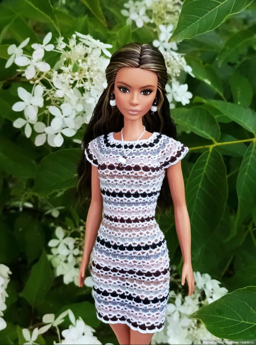 Вязаная одежда для кукол - часть тринадцатая - лето